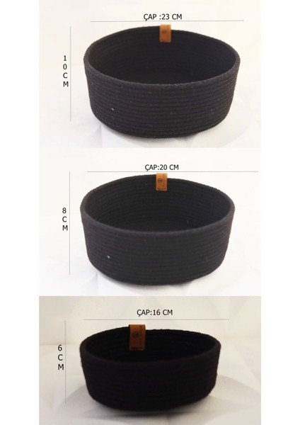 3lüsepet Takımı, Siyah Çok Amaçlı Organizer 6 mm Kalınlığında Siyah indirimleri