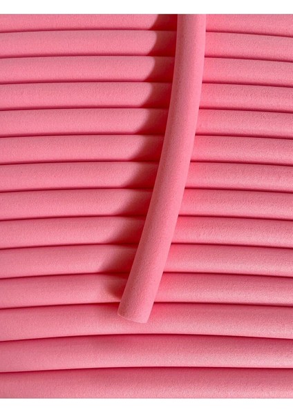 Pembe Renk 5 Adet Yüzme Makarnası, Deniz ve Havuz Makarnası, Köpük Sosis