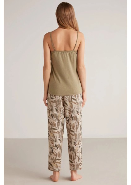 Hırkalı Üçlü Kadın Pijama Takım 9511 fırsatları