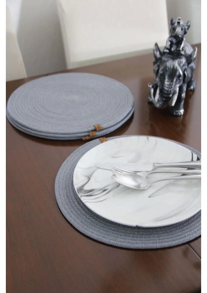 4 Adet Amerikan Servis, Supla Takımı, Tabak Altlığı, Runner