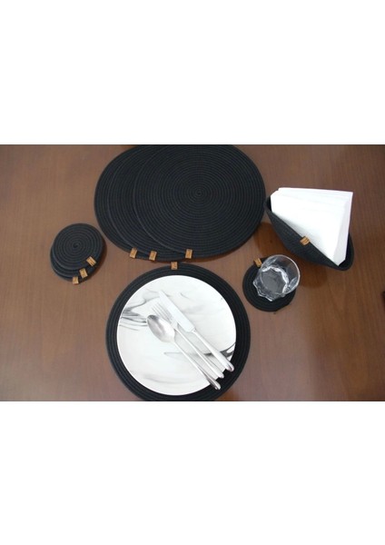 9 Parça 4 Kişilik Amerikan Servis Takımı, Supla Takımı, Tabak Altlığı, Bardak Altlığı, Runner fırsatları