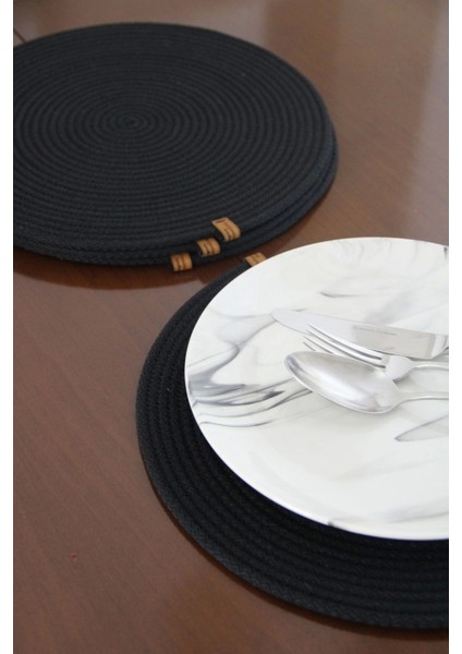 4 Adet Amerikan Servis, Supla Takımı, Tabak Altlığı, Runner