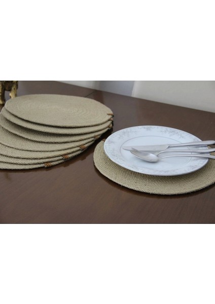 8 Adet Amerikan Servis, Hasır Supla Takımı, Tabak Altlığı, Runner fiyatları