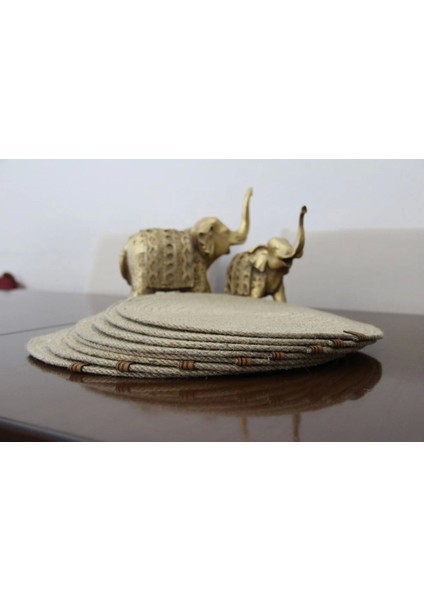 8 Adet Amerikan Servis, Hasır Supla Takımı, Tabak Altlığı, Runner indirimleri