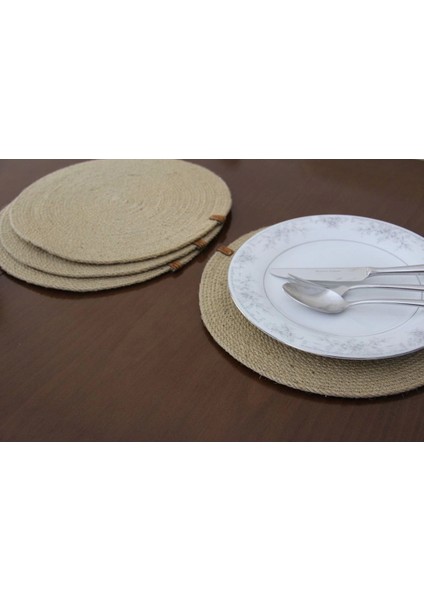 4 Adet Amerikan Servis, Hasır Supla Takımı, Tabak Altlığı, Runner modelleri