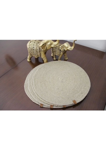 4 Adet Amerikan Servis, Hasır Supla Takımı, Tabak Altlığı, Runner fırsatları