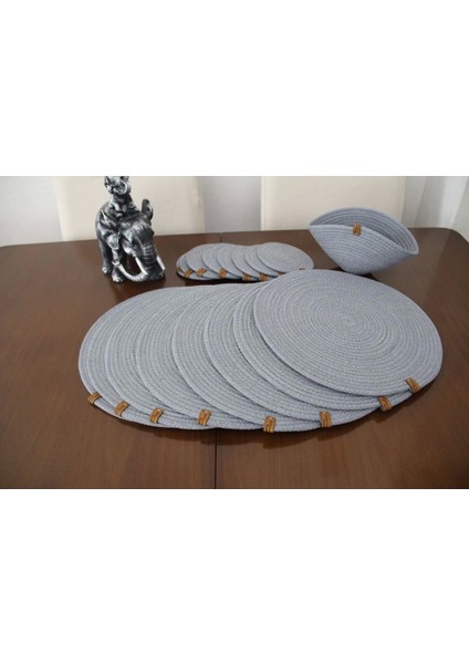 17 Parça 8 Kişilik Amerikan Servis Takımı, Supla Takımı, Tabak Altlığı, Bardak Altlığı, Runner fırsatları