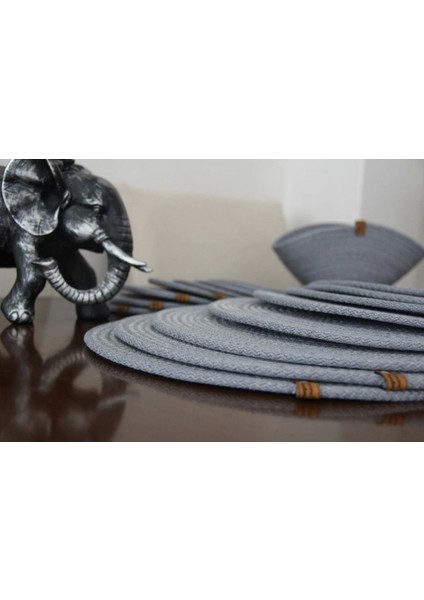 17 Parça 8 Kişilik Amerikan Servis Takımı, Supla Takımı, Tabak Altlığı, Bardak Altlığı, Runner indirimleri