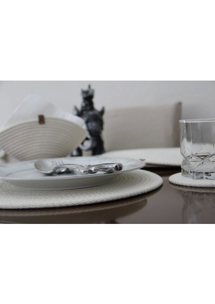 9 Parça 4 Kişilik Amerikan Servis Takımı, Supla Takımı, Tabak Altlığı, Bardak Altlığı, Runner fırsatları