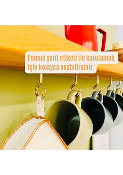 Yoga And Food (2 Adet) V ile Uyumlu Yıkanabilir, Kumaş, Organik Kahve Filtresi, AĞARTILMAMIŞ Ham Pamuk - Ekolojik Filtre V-2