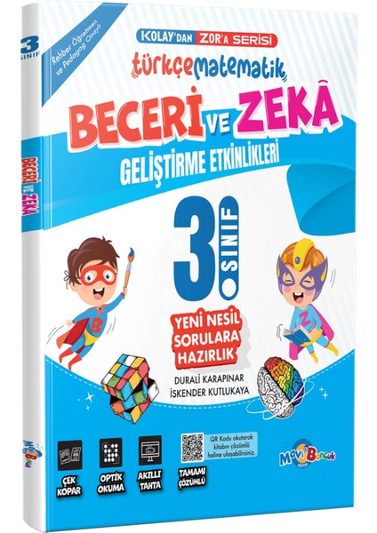 3. Sınıf Türkçe Matematik Beceri ve Zeka Geliştirme Etkinlikleri
