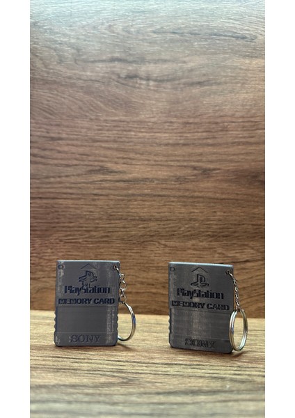 Playstation Memory Card Anahtarlık