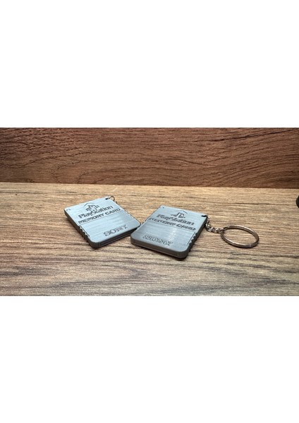 Playstation Memory Card Anahtarlık