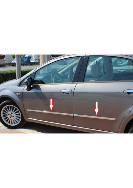 Linea Yan Kapı Çıtası Krom 4 Parça SD 2007 Ve Sonrası Modeller İçin