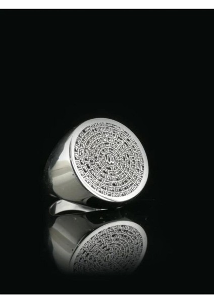 925 Ayar Gümüş Esmaül Hüsna Dua Yazılı Yüzük – Manevi ve Şık Tasarım modelleri