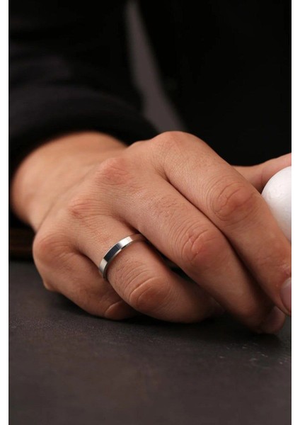 Gümüş 4 mm Düz Klasik Alyans Yüzük fırsatları