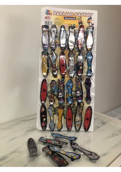 Parmak Kaykay -Skate Board - 12 Adet