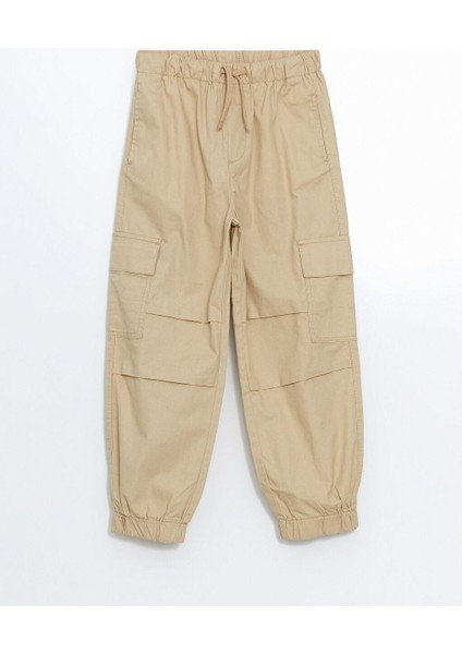 Lcw Kids Beli Lastikli Erkek Çocuk Kargo Jogger Pantolon
