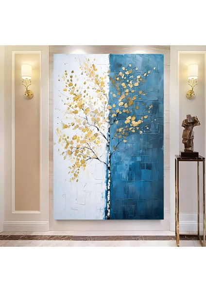 Sonbahar Ağacı Kanvas Tablo fiyatları