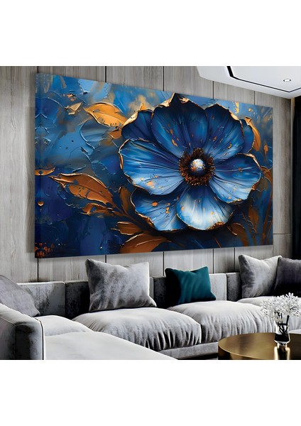 Canlı Çiçekler Kanvas Tablo