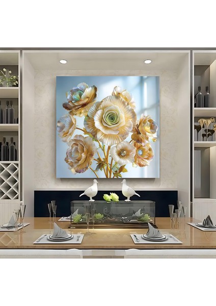 Canlı Çiçekler Kanvas Tablo fiyatları