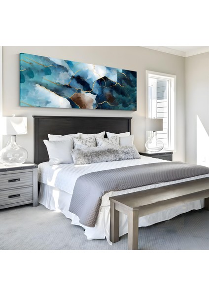 Yatak Odası Panoramik Kanvas Tablo modelleri