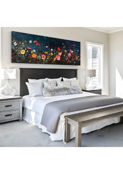 Yatak Odası Panoramik Kanvas Tablo modelleri