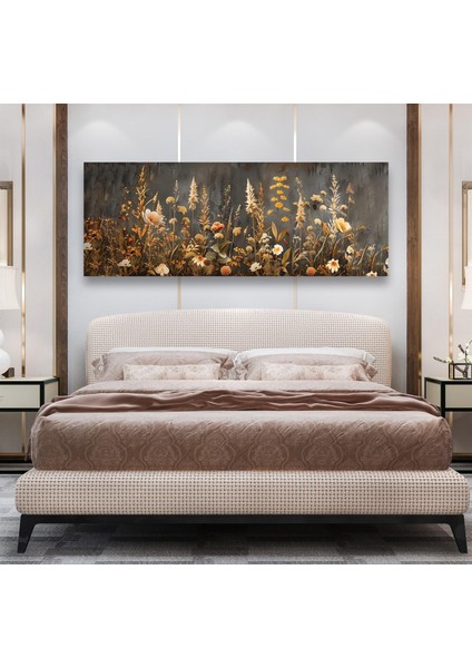 Yatak Odası Panoramik Kanvas Tablo