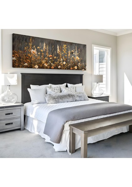 Yatak Odası Panoramik Kanvas Tablo modelleri