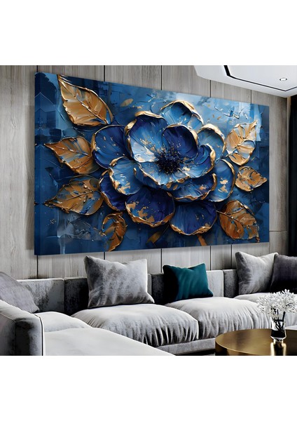 Canlı Çiçekler Kanvas Tablo