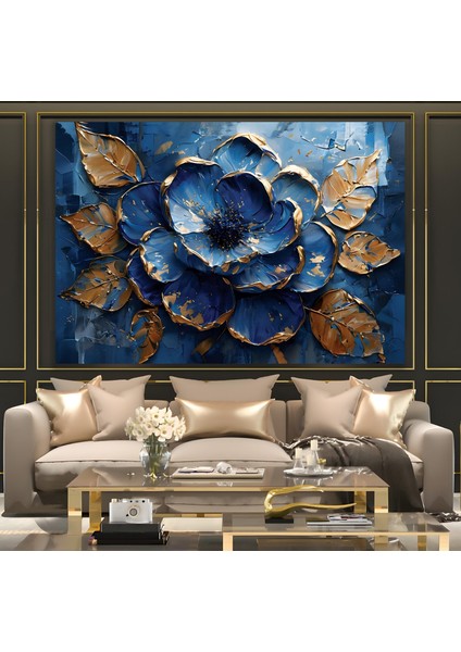 Canlı Çiçekler Kanvas Tablo modelleri