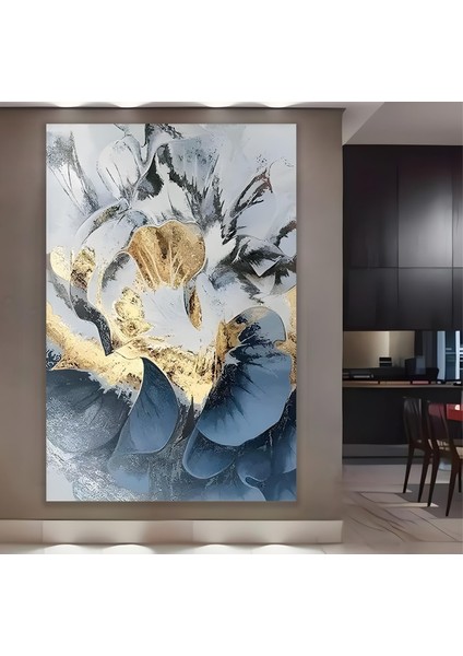 3D Canlı Çiçekler Kanvas Tablo fiyatları