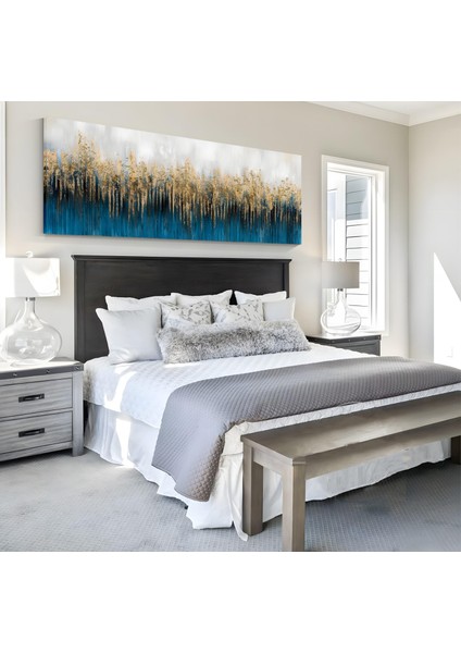 Yatak Odası Panoramik Kanvas Tablo modelleri