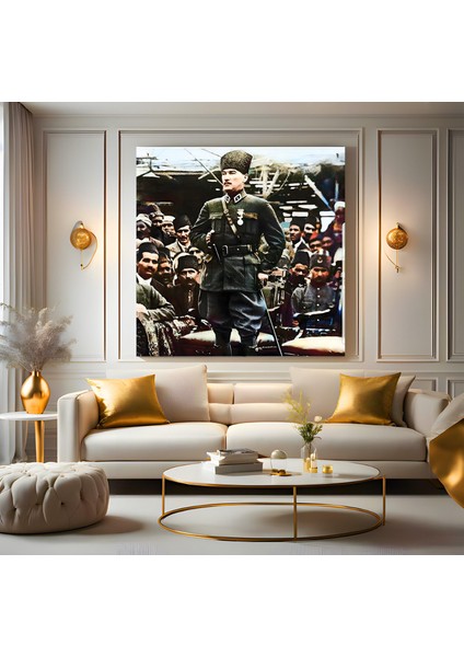Atatürk Kanvas Tablo