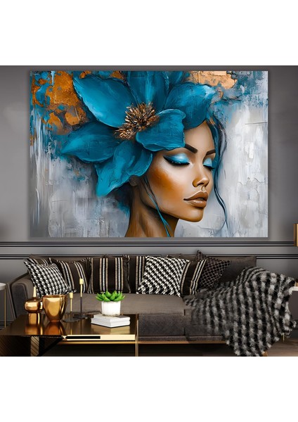 Harika Kadın Kanvas Tablo
