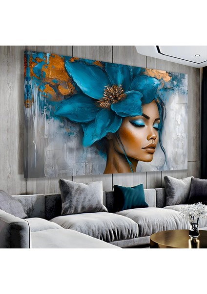 Harika Kadın Kanvas Tablo modelleri