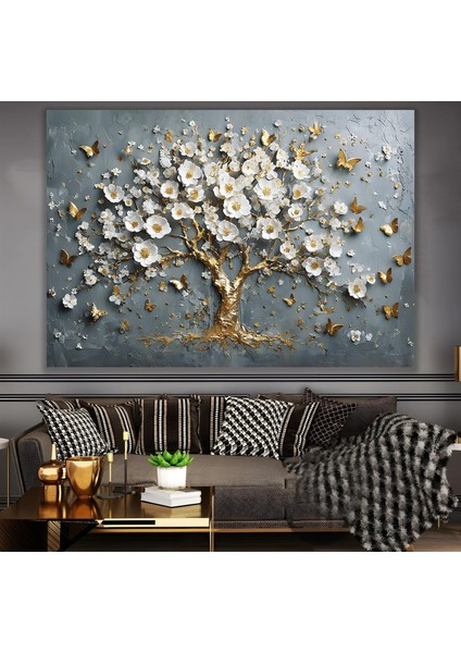 Pastel Çiçekler Kanvas Tablo fiyatları