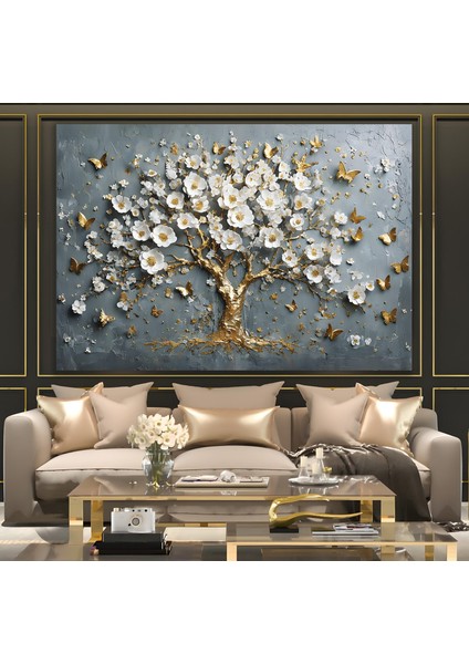 Pastel Çiçekler Kanvas Tablo modelleri