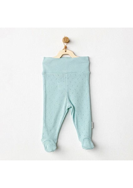 Andywawa AC24706 Jacquard Patikli Bebek Pantolon Green
