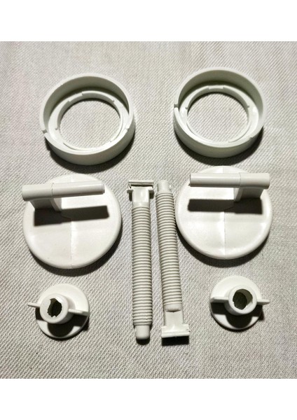 Klozet Kapak Montaj Vidası-Klozet Kapağı Ayarlanabilir Kızaklı