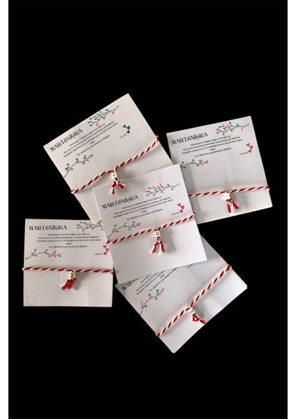 5 Adet Marteniçka Hello March Harfli Şans Bilekliği modelleri