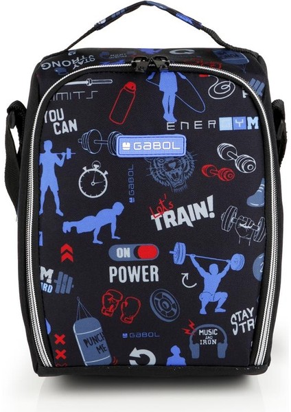 Beslenme Çantası Termal Thermic Lunch Bag Training Siyah