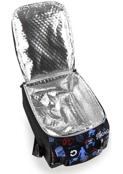 Beslenme Çantası Termal Thermic Lunch Bag Training Siyah fırsatları