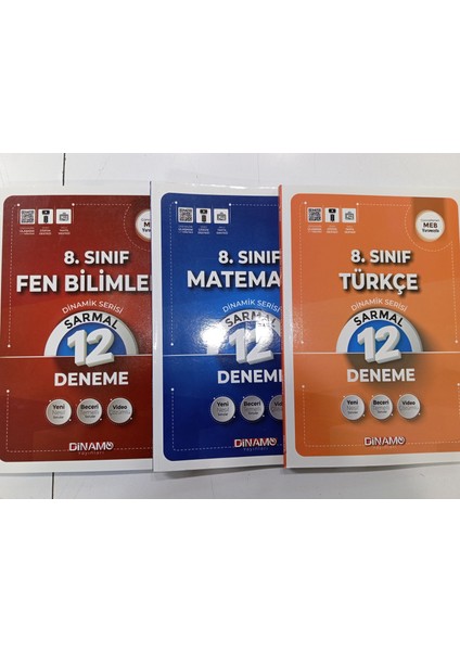 Fen Bilimleri - Matematik - Türkçe Deneme Seti