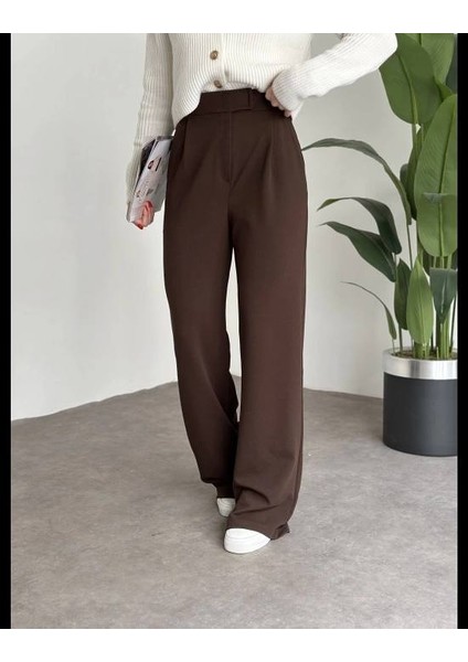 Kadın Beli Cırtlı Palazzo Pantolon fiyatları