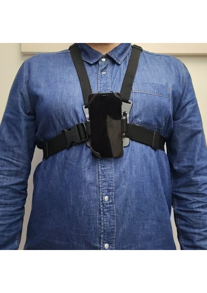 Göğüs Üstü Telefon & Kamera Tutucu Ektra Lastik Korumalı, Balık Av Videoları ve Doğa Videoları fırsatları