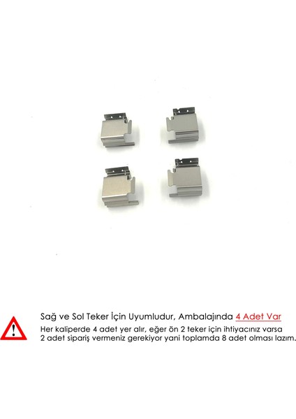 Toyota Avensis Ön Fren Balata Sacı 2003-2008 04947-05040