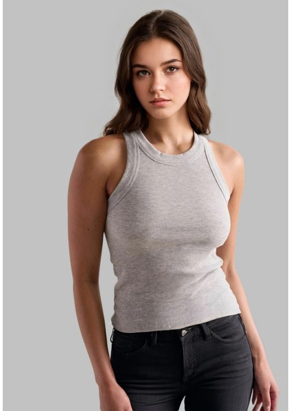 Novelle Halter Yaka Fitilli Atlet