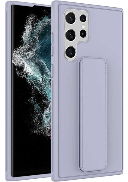 Samsung Galaxy S24 Ultra Kılıf Kamera Çıkıntılı Standlı Yumuşak Dokulu Renkli Esnek Silikon Kapak fiyatları