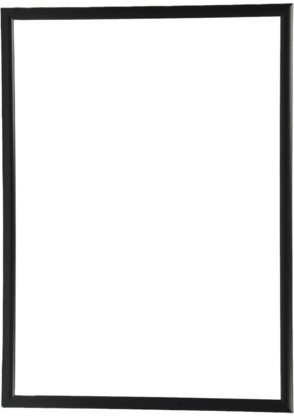 Boş Çerçeve - 35 cm x 50 cm Iç Ölçü -Renk Siyah -Arka Yüzey Mdf- Ön Yüzey Antireflektif